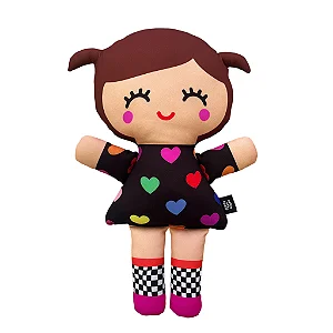 Boneca de Pano Inclusiva Dirce Plus Size - G
