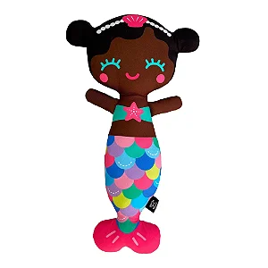 Boneca de Pano Sereia Negra - G