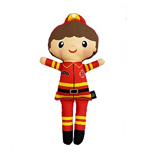 Boneco de Pano Bombeiro - G
