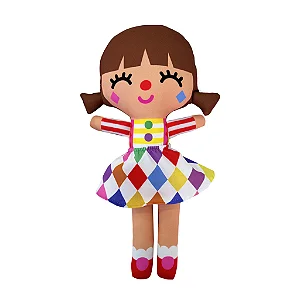 Boneca de Pano Palhacinha - G