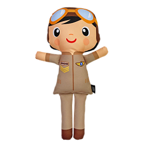 Boneco de Pano Aviador Gael - G
