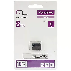 Pen drive 8GB Nano PD053 Multilaser
