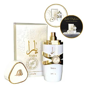 Perfume Árabe Yara Moi Branco Lattafa Eua De Parfum Original