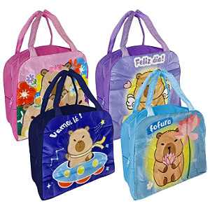 Bolsa térmica decorada Capivara sortida Interponte