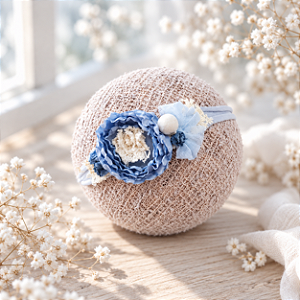 Headband Emily Azul