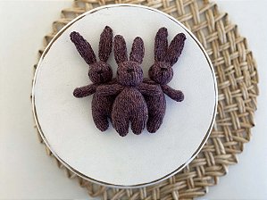 Coelhinho Tricot Açai