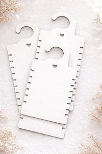 Plaquinhas Organizadoras de Headband com Gancho