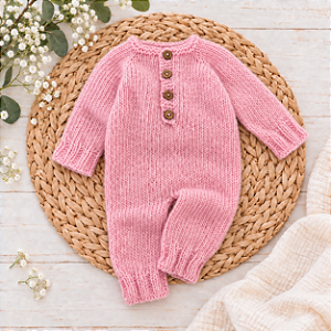 Macacão Fine Mohair Rosa