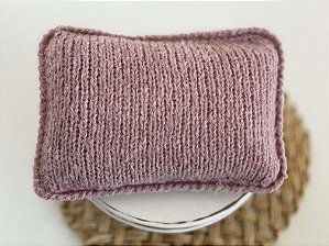 Travesseiro com capa Mohair Rose