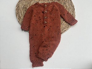 Macacão Rustico Ferrugem