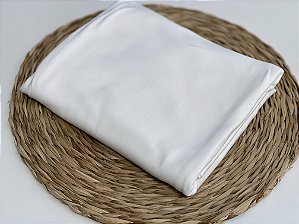 Manta Malha Confort Branca