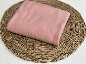 Manta Malha Confort Rosa Goiaba