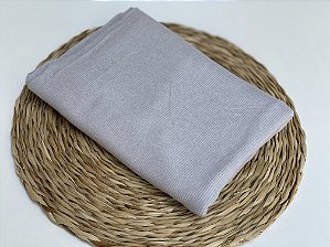 Manta para Puff Candy Cinza