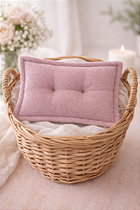 Travesseiro Algodão Doce Lilás