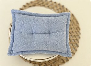 Travesseiro Algodão Doce Azul