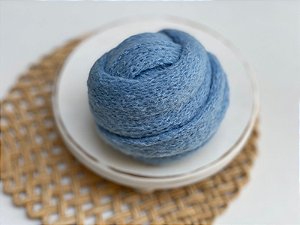Wrap Mohair Azul