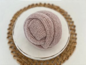 Wrap Mohair Rosa Nude
