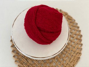Wrap Mohair Vermelho