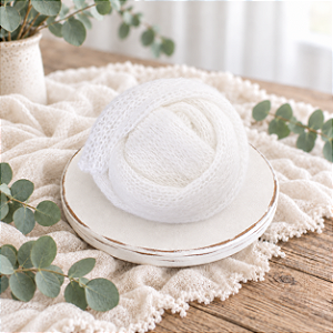 Wrap Mohair Branco