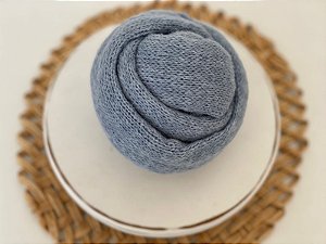 Wrap Mohair Fine Azul Patel