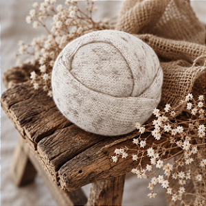 Wrap Mohair Fine Branco Rustico