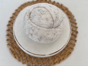 Wrap Mohair Fine Branco Rustico