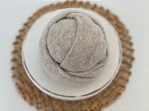 Wrap Mohair Fine Bege Claro