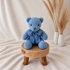 Urso Peti Petá Azul P