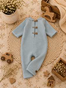 Macacão Newborn Soft Tiffany