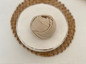 Wrap Malha Bege Claro
