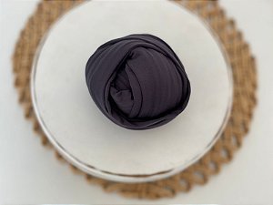 Wrap Malha Cinza Escuro