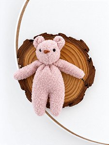 Ursinho Algodão Doce Rosa