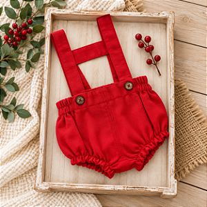 Blommer Linho Vermelho com Alça Removível