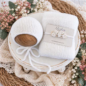 Kit Wrap Mohair Branco