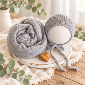 Conjunto Wrap Mohair Lunar