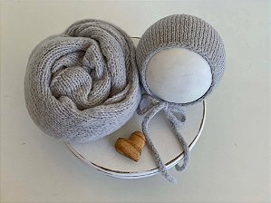 Conjunto Wrap Mohair Lunar