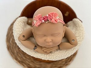 Headband Laís Rosa Cereja