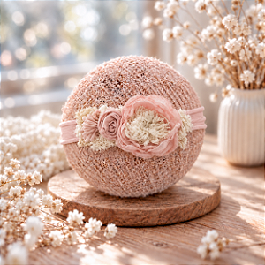 Headband Heloisa Rosa
