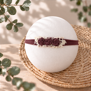 Headband Florzinhas Açaí