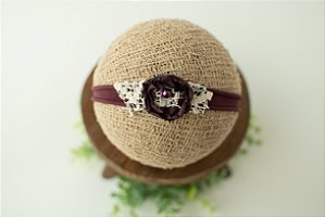 Headband Flor Açaí