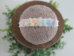 Headband Rainbow Lacinhos
