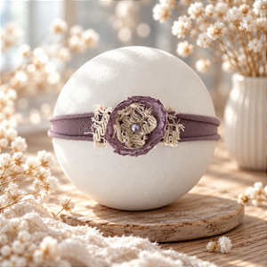 Headband Flor Lilac