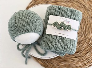 Kit Wrap Mohair Fresh Mint