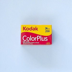 Filme 35mm Kodak Colorplus - 36 fotos / ASA 200