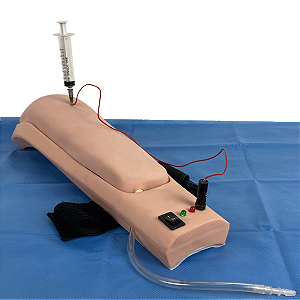 Braço Simulador para Treino de Injeção Intramuscular e Hipodérmica com Dispositivo de Advertência - TZJ-4009-D