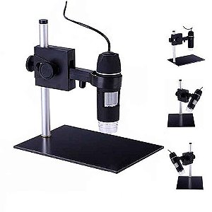 Microscópio Digital, com Base e Sistema de Foco - TNE-20-E