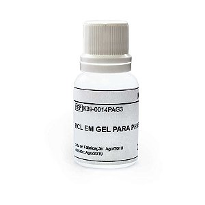 KCL em Gel Para Phmetro de Bolso. 20 ml - K39-0014PAG3