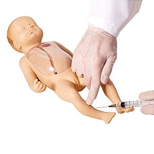 Manequim Avanç. Neonatal Punção Venosa Central e Periférica