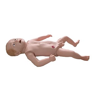 Manequim Bebê Bissexual Simulador para Treino de Enfermagem - TZJ-0503