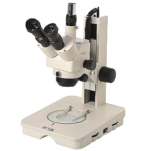 Estereomicroscópio Trinocular 10-160X Ilum Transm Refl LED - TIM-2T